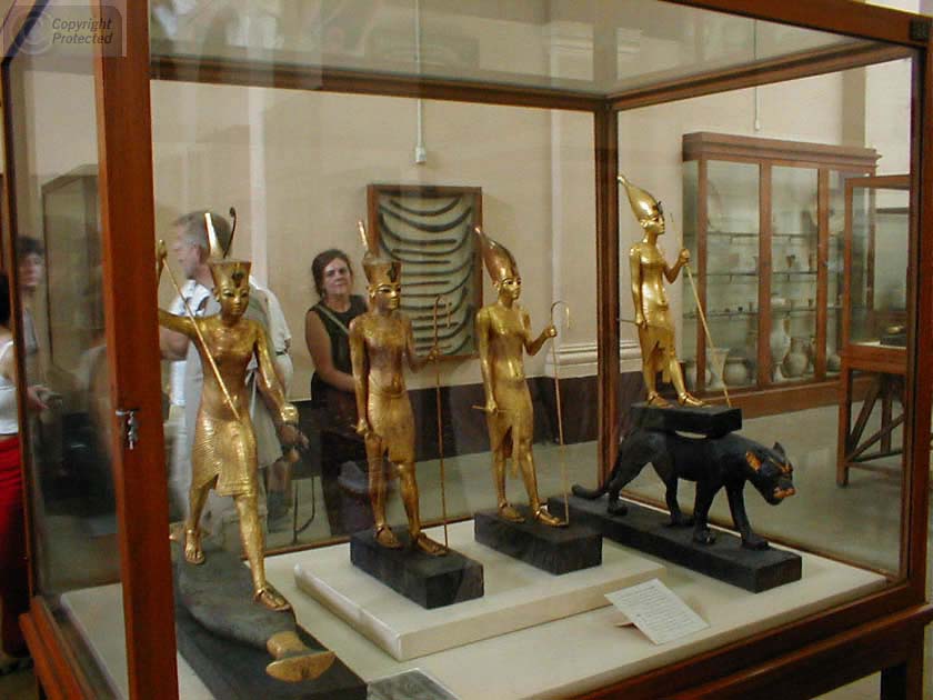 Statuettes of King Tut